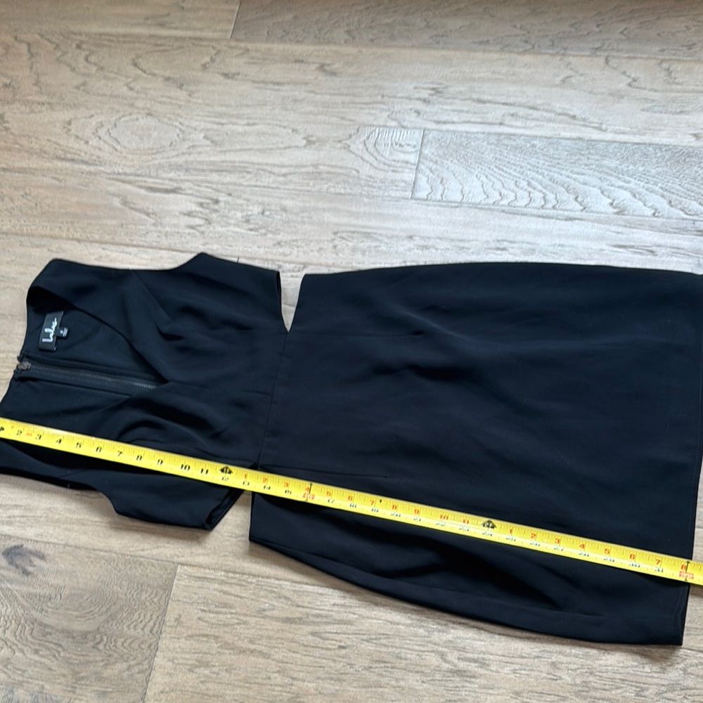 Lulu’s Backstage Pass Black Sleeveless Cutout Bodycon Dress Size Small - Picture 9 of 11